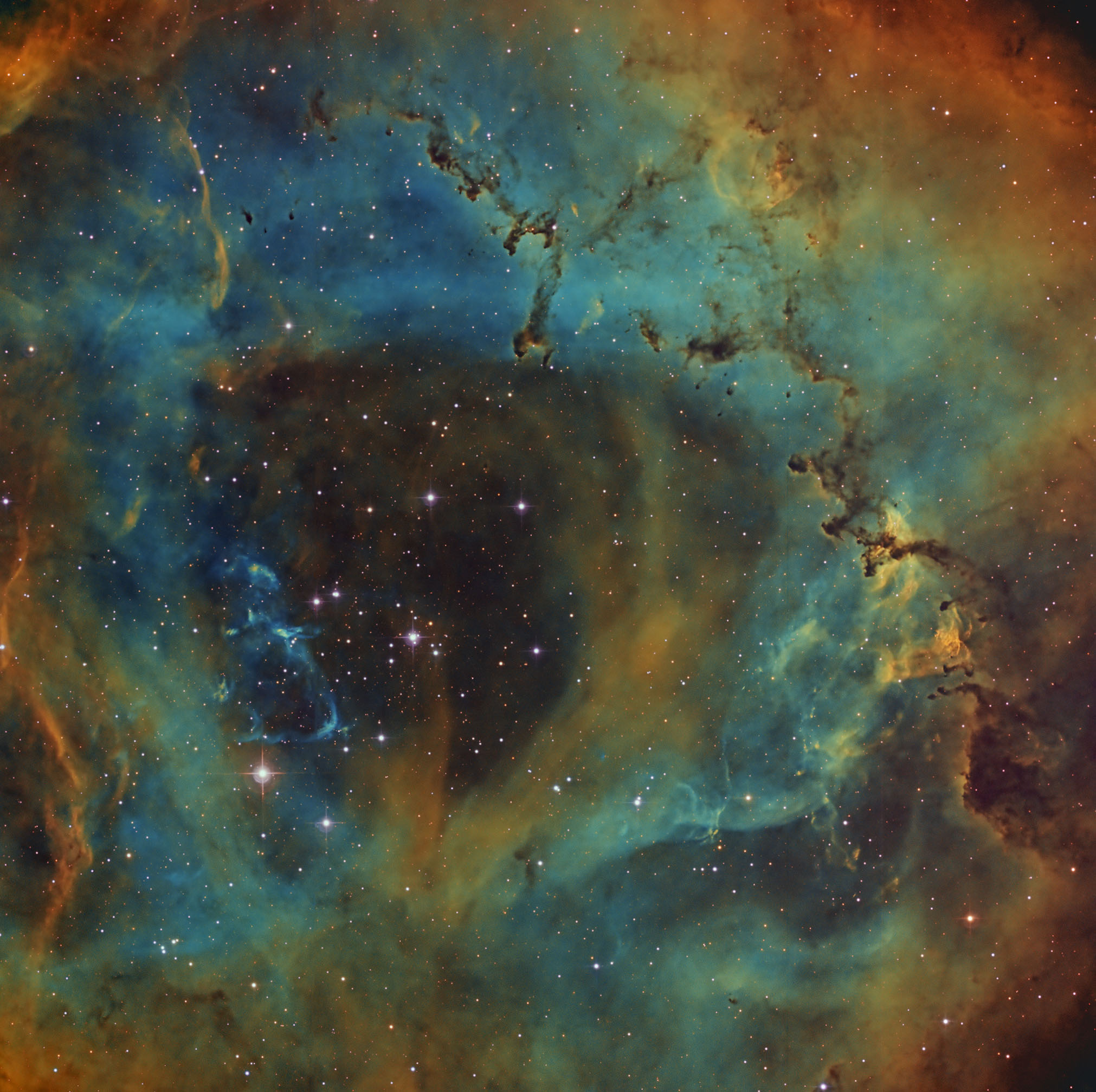 je 1h H-alpha, OIII und SII